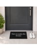 relaxdays Fußmatte Home "127.0.0.1" in Schwarz - (B)60 x (T)40 cm
