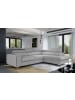 MF Design Lauryn Recamiere Rechts in Hellgrau -  (L) 205 x (B) 278 x (H) 92 cm