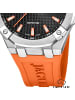 Jaguar Analog-Armbanduhr Jaguar Diplomatic orange groß (ca. 44mm)