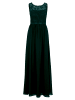 Vera Mont Abendkleid mit Spitze in Mystic Emerald