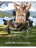SONGMICS 2er-Set: Campingstuhl in Schwarz-Grau - (B)62 x (H)108 x (T)93 cm