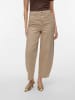 Vero Moda Damenjeans VMBILLIE HR BARREL ANK COL JEANS NO in Silver Mink