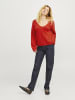 JJXX Strickpullover in Fiery Red