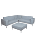 MCW Ecksofa C47, Blau ohne Ablage