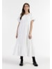 DreiMaster Damen Maxikleid in Weiss