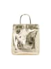 faina Women Handbag in Gold