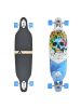 Apollo Twin Tip DT Longboard " Molokai " in blau/bunt