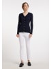 DreiMaster Damen Strickjacke Mit Knöpfen in Marine
