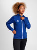 Hummel Reißverschluss Kapuzenpullover Hmlauthentic Damen in TRUE BLUE