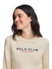Polo Club Sweatshirt in Ecru