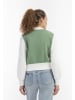 myMo Damen Collegejacke in Hellgrün