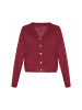Albee Women Cardigan in Burgundy Multicolor