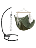 AMANKA XL Outdoor Hängesessel Key Largo mit  Gestell in grün