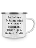 Mr. & Mrs. Panda Kaffeepott Spruch Alleine schlafen lernen mit S... in Weiß