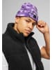 Urban Classics Urban Classics Unisex Tie Dye Beanie in ultraviolet/darkgrey