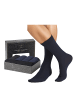 John Devin Businesssocken in 3x marine, 3x schwarz