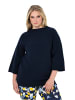 Ulla Popken Sweatshirt in marine