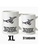 Mr. & Mrs. Panda Tasse Orca mit Spruch in Weiß