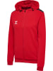 Hummel Reißverschluss Jacke Hmlauthentic Damen in TRUE RED