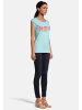 Salzhaut Shirt BIIKE - MOIN VERLAUF in Aqua-Neon Orange-Neon Pink