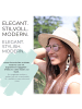 styleBREAKER Sonnenbrille in Gold / Blau verspiegelt