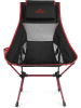 Normani Outdoor Sports Campingstuhl Peawanuck in Rot