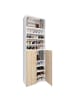 ebuy24 Schuhschrank Lona2XL10DTR weiß Weiß 70 x 39 cm