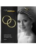GoldDream Echtgold, 333er Gelbgold Damen Creolen Simply Ohrring ca. 20mm