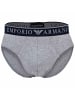 Emporio Armani Slip 2er Pack in Beige/Grau