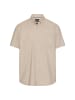 Camel Active Kurzarmhemd aus Leinenmix in Beige