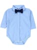TupTam Jungen Baby Hemd-Body Langarm mit Kragen in blau Modell 1