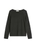Marc O'Polo Feinstrick-Pullover regular in Coal Grey Melange