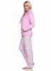 NORMANN Hausanzug Homewear Coralfleece Animal Look - 76688 in pink