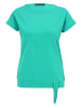 Betty Barclay Basic Shirt mit Schleifenknoten in Simply Green