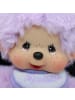 Monchhichi Junge Lila | 13 cm | Monchhichi Color Puppe | mit lilafarbenem Lätzchen