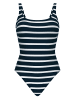 SUNFLAIR Badeanzug Basic in Nachtblau