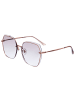 Bertha Polarisierte Sonnenbrille "Renata" in Roségold/Rosa