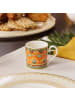 Villeroy & Boch 6er Set Espressotassen Samarkand Mandarin 50 ml in bunt
