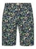 Camel Active Regular Fit Chino Short mit Allover-Print in Mehrfarbig