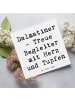 Mr. & Mrs. Panda Deluxe Karte Spruch Dalmatiner Herz mit Spruch in Weiß