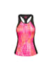 BIDI BADU Yaka Tech Tank - dark grey, pink in dunkelgrau/pink