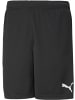 Puma Sporthose "TeamRISE Training Shorts" in Schwarz