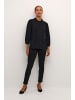 Kaffe Langarm-Bluse KAfreya Regular fit in Black Deep