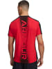 Under Armour Sportshirt "Heatgear Wordmark T-Shirt" in Rot