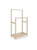 relaxdays Handtuchständer in Natur - (B)42 x (H)77,5 x (T)24 cm