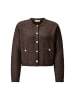 Rich & Royal Strickjacke in schoko - 0001