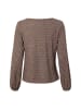 Zero  Blusenshirt in braun pink - 0001