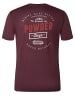 super.natural Merino T-Shirt M POWDER DAYS TEE in weinrot