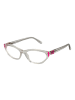 Guess Damen Optische Fassungen Katzenauge Transparent