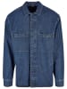 Urban Classics Urban Classics Hemden in mid indigo washed